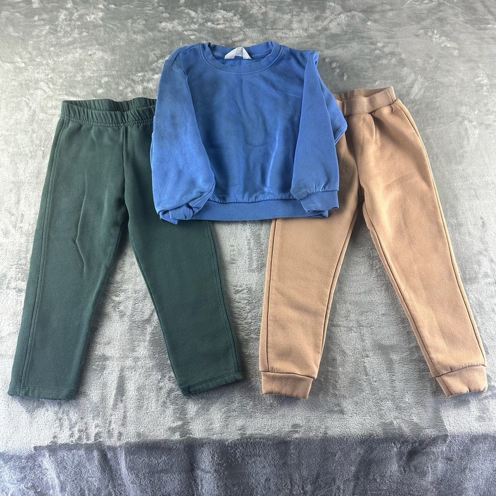 Mixed Brands Outfit Set Boy's 4 One Sweat Shirts Two Sweatpants